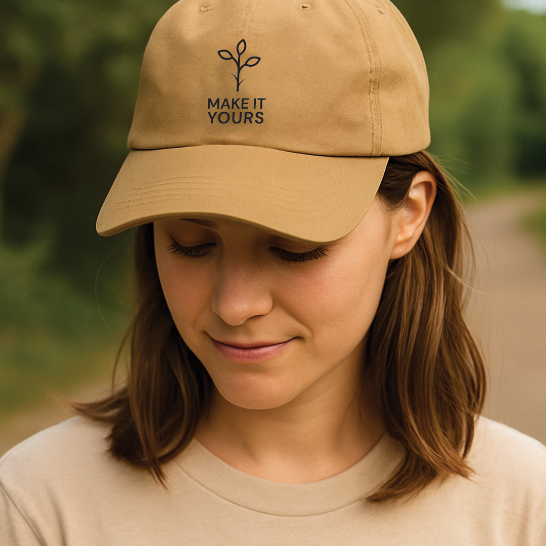 Lifestyle image of woman wearing a hat Lifestyle image of woman wearing a hat